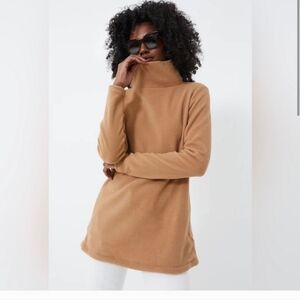 Dudley Stephens Sz Xs Brown Fleece Top